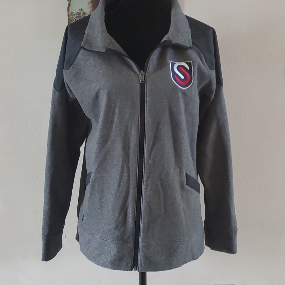 Under armour fleece zip up jacket